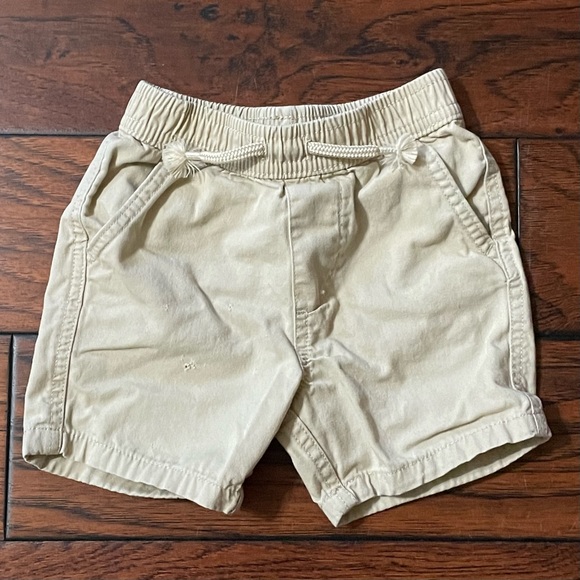 Lot x4 Pair Garanimals Jean & Khaki Toddler Baby Boy Shorts Sz 18M - Picture 5 of 7